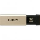 Sony USM32GT N USB3.0対応 ノックスライド式高速USBメモリー 32GB キャップレス ゴールド