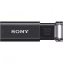 Sony USM32GU B USB3.0対応 ノックスライド式USBメモリー ポケットビット 32GB ブラック キャップレス