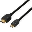 Sony DLC-HEM10/B HIGH SPEED HDMI ミニタイプケーブル 1m