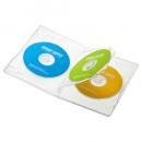 サンワサプライ DVD-TN3-10CL DVDトールケース（3枚収納・10枚セット・クリア）
