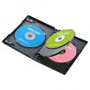 サンワサプライ DVD-TN4-03BKN DVDトールケース（4枚収納・3枚セット・ブラック）