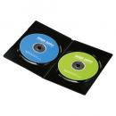 サンワサプライ DVD-TU2-10BKN スリムDVDトールケース（2枚収納・10枚セット・ブラック）