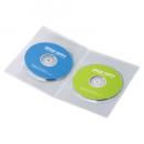 サンワサプライ DVD-TU2-10CLN スリムDVDトールケース（2枚収納・10枚セット・クリア）