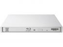 Logitec LBD-PWA6U3LWH ポータブルBlu-rayディスクドライブ/USB3.2 Gen1(USB3.0)/スリム/書き込みソフト付/UHDBD対応/ホワイト