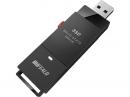 BUFFALO SSD-PUTVB250U3-B 抗ウイルス・抗菌ポータブルSSD USB3.2(Gen1) Type-A スティック型 250GB ブラック