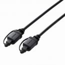 ELECOM DH-OPT20BK 光デジタルオーディオケーブル/2.0m/ブラック