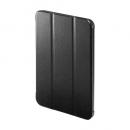 サンワサプライ PDA-IPAD1807BK iPad mini 2021 ソフトレザーケース（ブラック）