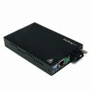 StarTech.com ET90110SM302 イーサネット光メディアコンバータ Ethernet(10/100Base-T) - 光ファイバ(100BASE-FX) シングルモード 最大30km延長 RJ-45(メス) - 光ファイバ 2芯SC(メス)