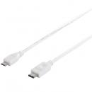 BUFFALO BSUCMB210WH USB2.0ケーブル（C to microB） 1m ホワイト