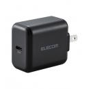 ELECOM ACDC-PD2130BK ノートPC用ACアダプター/USB充電器/USB Power Delivery認証/30W/USB-C1ポート/スイングプラグ/ブラック