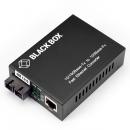 ブラックボックス LHC212A メディアコンバータ 10/100 Ethernet シングルモード 1310nm 20km SC