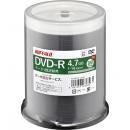 BUFFALO RO-DR47D-105PWZ 光学メディア DVD-R PCデータ用 4.7GB 法人チャネル向け 100枚+5枚