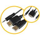 ラリタン RSS-CBL-HDMI 1.8m KVM デュアルリンクコンボケーブル HDMI+USB+audio