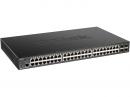 D-Link(ディーリンク) DGS-1250-52XMP/A1 DGS-1250-52XMP ギガビットL2スマートマネージドスイッチ、PoE+対応(最大370W給電)、10/100/1000BASE-Tポート×48、10G SFP+スロット×4、リミテッドライフタイム保証対象