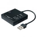 サンワサプライ ADR-ML23BKN USB2.0 カードリーダー（ブラック）