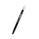 ELECOM P-TPENCEBK スマートフォン・タブレット用タッチペン/六角鉛筆型/ストラップホール付き/超感度タイプ/ペン先交換可能/ブラック