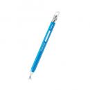 ELECOM P-TPENDEBU スマートフォン・タブレット用タッチペン/六角鉛筆型/ストラップホール付き/ディスクタイプ/ペン先交換可能/ブルー