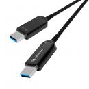 ADTECHNO AUN-1M2-005 10Gbps対応光ファイバUSBケーブル A-A 5m