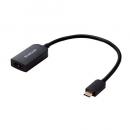ELECOM MPA-CHDMIQBK 映像変換アダプター/USB Type-C to HDMI/ミラーリング対応/60Hz/0.15m/ブラック