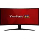 ビューソニック VX3418-2KPC 34型曲面型ウルトラワイドゲーミングディスプレイ/3440×1440/HDMI、DisplayPort/ブラック/スピーカー：あり/21:9ワイド/Ultra WQHD/VAパネル