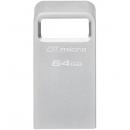 Kingston DTMC3G2/64GB DataTraveler Micro USB フラッシュドライブ 64GB