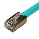 エイム電子 C5ES-STP-LB-50 カテゴリ5e STPケーブル 単線 ストレート 薄青 50m