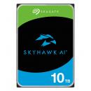 Seagate ST10000VE001 Seagate SkyHawk AI 3.5 10TB 内蔵HDD (CMR) メーカー5年保証 256MB 7200rpm ネットワーク ビデオ レコーダー AI対応NVRシステム用ST10000VE001