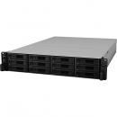 Synology RS3618xs RackStation RS3618xs クアッドコアXeon D-1521搭載12ベイ2UラックマウントNASサーバー HDD非搭載モデル