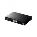 VIVOTEK AWGEV104C130 AW-GEV-104C-130 8ポート Smart PoEスイッチ (8P GbE PoE + 2P GbE(SFP)) (PoE+対応)