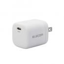ELECOM MPA-ACCP29WH AC充電器/USB充電器/USB Power Delivery/45W/USB-C1ポート/スイングプラグ/ホワイト