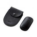 ELECOM M-TM15BBBK マウス/Bluetooth/4ボタン/薄型/充電式/3台接続可能/ブラック