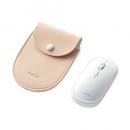 ELECOM M-TM15BBWH マウス/Bluetooth/4ボタン/薄型/充電式/3台接続可能/ホワイト