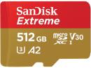 SanDisk SDSQXAV-512G-JN3MD エクストリーム microSDXC UHS-I カード 512GB