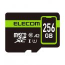 ELECOM MF-SP256GU11A2R microSDXCカード/データ復旧サービス2年付/UHS-I・U1・90MB/s・256GB