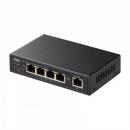 サンワサプライ LAN-GIGAPOE52 ギガビット対応PoEスイッチングハブ（5ポート）
