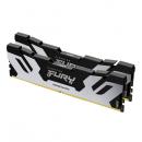 Kingston KF560C32RSK2-32 32GB DDR5 6000MT/s CL32 DIMM (Kit of 2) FURY Renegade Silver