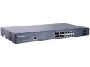 GeoVision GV-APOE1611-V2T1 10/100M/1000 PoE+対応 (15.4W 供給 / 1 PoE port) (最長250m / 転送速度10Mbps) 16ポートマネージメントスイッチングハブ 1年保証