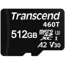 トランセンド TS512GUSD460T 業務用/産業用 組込向け microSDXCカード 512GB U3 V30 A2 P/Ecycle:3K 高品質 3D NAND BiCS5 TBW:1343TB 3年保証