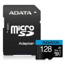 ADATA AUSDX128GUICL10A1-RA1 microSDカード 128GB microSDXC UHS-I CLASS10 A1対応 SD変換アダプター付属 /永久保証