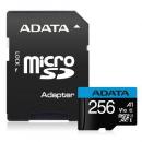 ADATA AUSDX256GUICL10A1-RA1 microSDカード 256GB microSDXC UHS-I CLASS10 A1対応 SD変換アダプター付属 /永久保証
