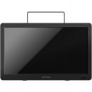 グリーンハウス GH-PTV14A-BK 14型バッテリー内蔵ポータブルテレビ ワンセグ/フルセグ対応 HDMI入力対応 1366x768 2W+2Wスピーカー