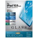 ELECOM TB-A22RFLGLBL iPad 第10世代モデル用保護フィルム/ガラスライク/高透明/薄型/9H/ブルーライトカット