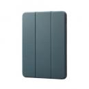 ELECOM TB-A22RSAGN iPad 第10世代モデル用フラップケース/スリープ対応/グリーン