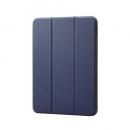 ELECOM TB-A22RSANV iPad 第10世代モデル用フラップケース/スリープ対応/ネイビー