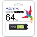 ADATA ACHO-UC300-64G-RBK/GN USB Flash Drive 64GB USB3.2 Gen1 UC300