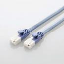 ELECOM LD-GPT/BU1/RS2 LANケーブル/CAT6準拠/EU RoHS指令準拠/爪折れ防止/簡易パッケージ仕様/1m/ブルー/20個セット