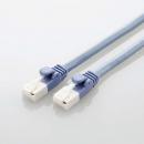 ELECOM LD-GPT/BU2/RS2 LANケーブル/CAT6準拠/EU RoHS指令準拠/爪折れ防止/簡易パッケージ仕様/2m/ブルー/20個セット