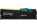 Kingston KF552C36BBEA-8 8GB DDR5 5200MT/s CL36 DIMM FURY Beast Black RGB