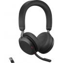 Jabra 27599-989-989 Jabra 無線ヘッドセット USB-A 両耳UC認定 充電スタンド付「Jabra Evolve2 75 Link380a/390a UC Stereo Stand Black」