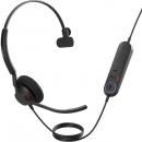Jabra 4093-413-279 Jabra コンタクトセンターヘッドセット USB-A 片耳 MS認定 コントロールユニット付「Jabra Engage 40 - (Inline Link) USB-A MS Mono」